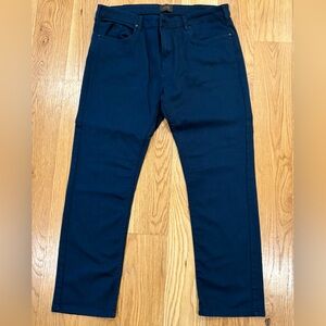 Jachs New York Straight Fit Stretch Denim Blue Jeans 38x30